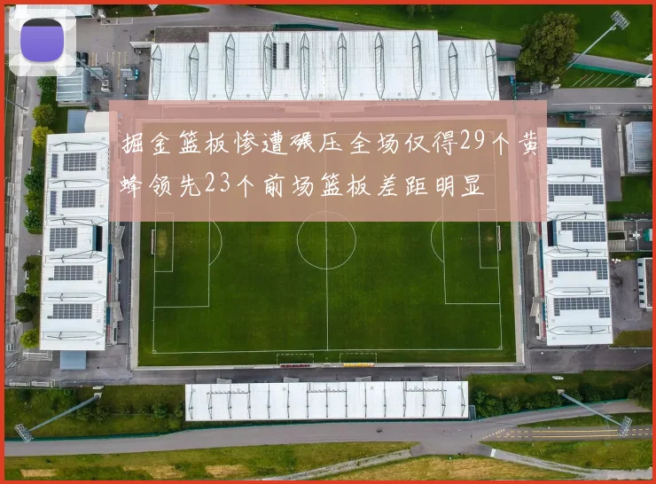 掘金篮板惨遭碾压全场仅得29个黄蜂领先23个前场篮板差距明显