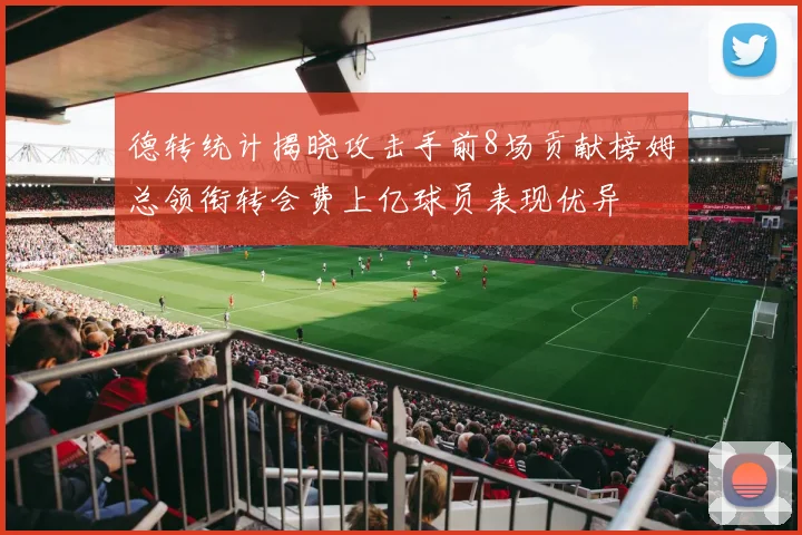 德转统计揭晓攻击手前8场贡献榜姆总领衔转会费上亿球员表现优异